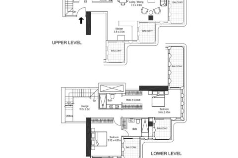 Appartamento in vendita a Sheikh Zayed Road, Dubai, EAU 1 camera da letto, 87 mq. № 690286 - foto 13