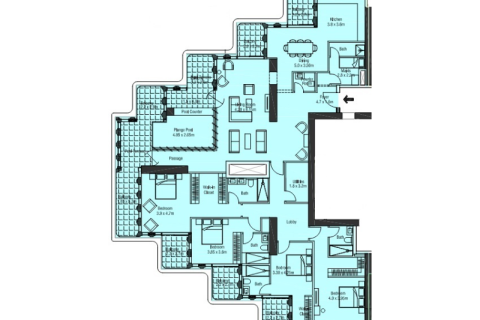 Appartamento in vendita a Sheikh Zayed Road, Dubai, EAU 1 camera da letto, 87 mq. № 690286 - foto 14