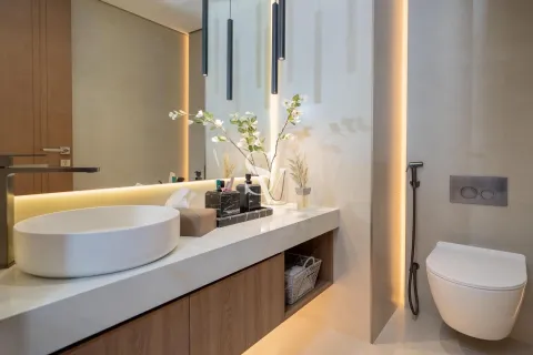 Apartmán v Dubai Land, SAE 2 spálne, 112 m2 č. 740059 - Fotografia 9