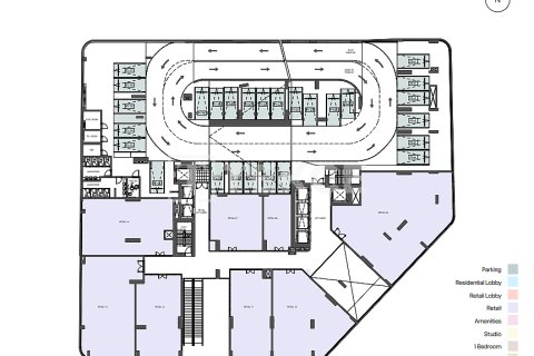Lakás itt: Dubai Land, EAE, 1 szoba, 43 m², azonosító: 730824 - fénykép 18