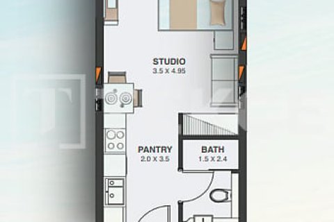 Διαμέρισμα σε Dubai Land, ΗΑΕ 1 υπνοδωμάτιο, 76 τ.μ. Αρ. 730821 - φωτογραφία 11