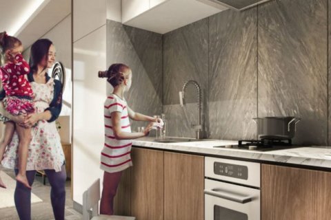 Apartment sa AZIZI RIVIERA sa Meydan, Dubai, UAE 2 silid-tulugan, 88.0 sq.m. № 265751 - larawan 3
