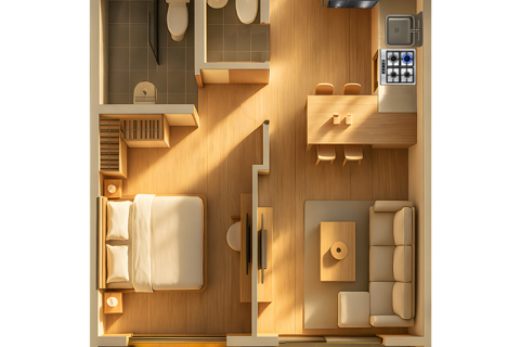 Купить квартиру в Dubai Land, Дубай, ОАЭ 1 комната, 33м2, № 732377 - фото 6