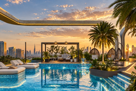 Apartament w Dubai, ZEA 2 sypialnie, 117 mkw. nr 686664