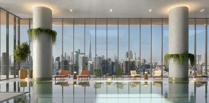 Apartmán v Business Bay, Dubai, SAE 1 spálňa, 56.6 m2 č. 689392