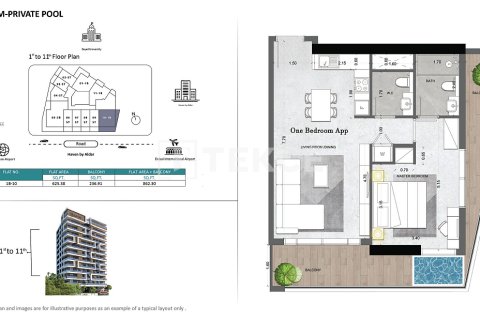 Apartamento en venta en Dubai Land, Dubai, EAU 1 habitación, 39 m2 № 751361 - foto 23