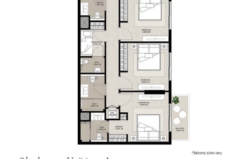 Dzīvoklis Town Square, Dubaijā, AAE 1 istaba, 56 m2 Nr. 728442 - attēls 11