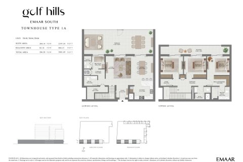 Apartman u Dubai South (Dubai World Central), Dubai, UAE 1 spavaća soba, 62 m2 Br. 728440 - fotografija 13