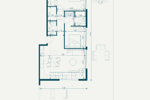 Huoneisto Jumeirah Village Circle, Dubai, Arabiemiraatit 1 huone, 36 m2 № 732611 - kuva 10