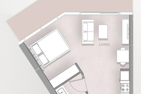Byt v Motor City, Dubai, SAE 1 pokoj, 38 m² Č.: 729785 - fotografie 5