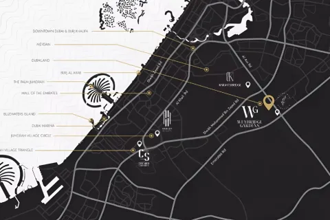Apartament na sprzedaż w Dubai Hills Estate, Dubai, ZEA 1 sypialnia, 51 mkw., nr 729072 - zdjęcie 4
