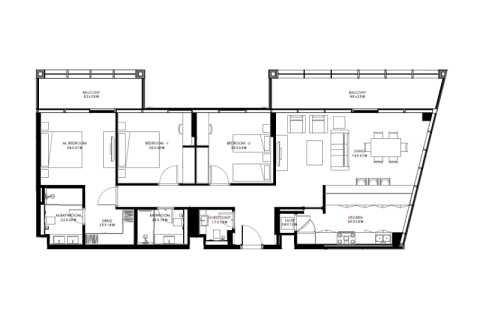 Apartmán v Aljada, Sharjah, SAE 1 spálňa, 64 m2 č. 732493 - Fotografia 6