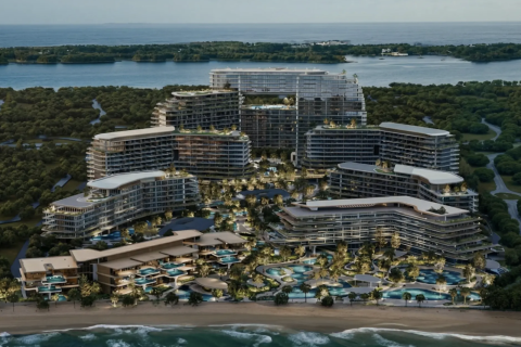 Dubai, BAE’de daire 1 yatak odası, 77 m&sup2; No 710645