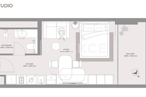 Appartement à vendre à  Al Satwa, Dubai, EAU 1 pièce, 50 m2 № 763402 - photo 16
