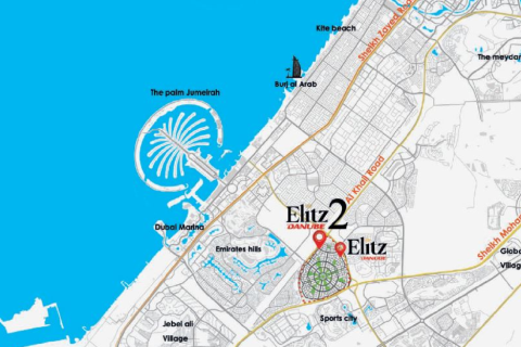 Dzīvoklis Jumeirah Village Circle, Dubaijā, AAE 1 istaba, 36 m2 Nr. 729446 - attēls 4