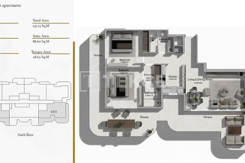 Apartment in Al Warsan, Dubai, UAE 1 room, 36 sq.m. № 730764 - photo 18