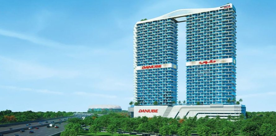 Apartmen di Dubai Sports City, UAE 2 bilik tidur, 77.8 meter persegi № 740362