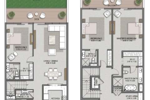Lakás itt: Al Reem Island, Abu Dhabi, EAE, 1 hálószoba, 195 m², azonosító: 732585 - fénykép 10
