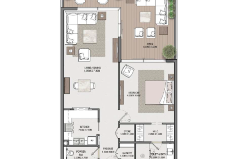 Lakás itt: Al Reem Island, Abu Dhabi, EAE, 1 hálószoba, 195 m², azonosító: 732585 - fénykép 8