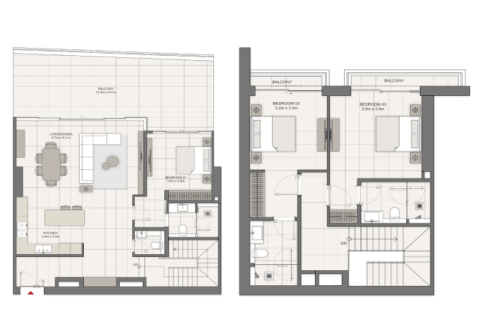 Apartament na sprzedaż w Dubai Marina, Dubai, ZEA 1 sypialnia, 69 mkw., nr 690018 - zdjęcie 16