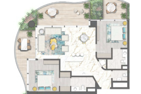 Apartman u gradu Business Bay, Dubai, UAE 1 soba Br. 690184 - Slika 13