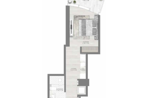 Apartman u gradu Business Bay, Dubai, UAE 1 soba, 41 m2 Br. 690185 - Slika 9