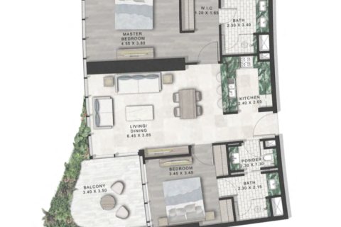 Appartamento in vendita a Sheikh Zayed Road, Dubai, EAU 85 camere da letto, 94 mq. № 690187 - foto 13