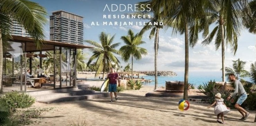 阿联酋 Ras Al Khaimah 公寓  1 卧, 71 平方米 , 编号 735100