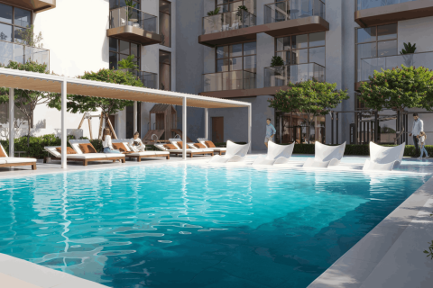 Apartman u Dubai, UAE 42 m2, 1 soba Br. 729707