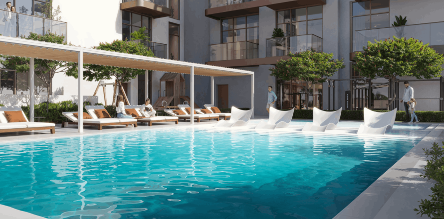 Dubai、UAEにあるマンション 1部屋、42 m2 No729707