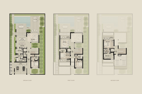 Вилла Nadd Al Sheba, Дубай, БАӘ-да 2 жатын бөлмелер, 253 м² № 690305 - фото 15