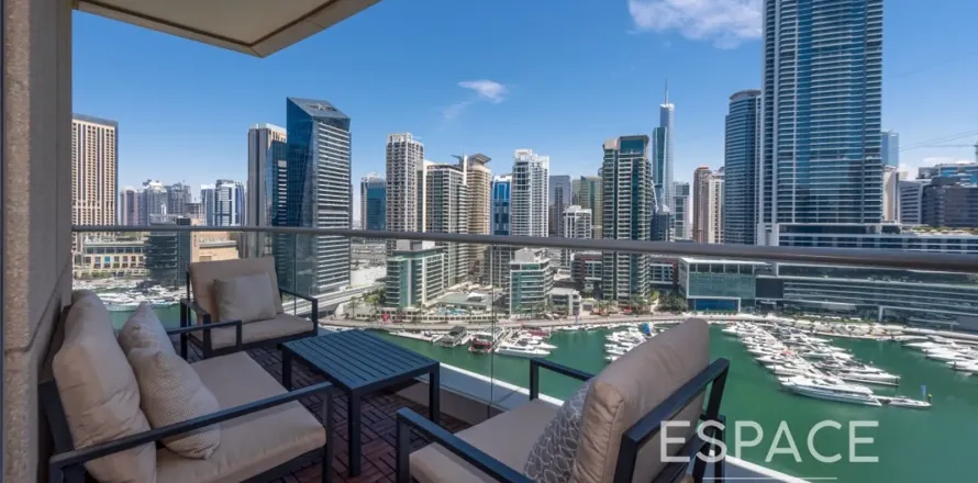 Dubai Marina, Dubai, संयुक्त अरब अमीरात में अपार्टमेंट, 3 बेडरूम, 195 वर्ग मीटर, संख्या 738088