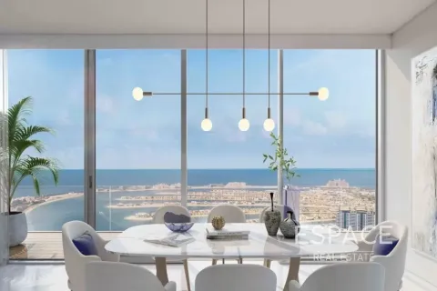 Пәтер Dubai Harbour, Дубай, БАӘ-да 2 жатын бөлмелер, 147 м² № 738087