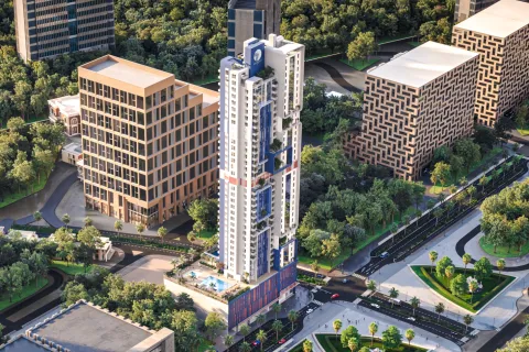 Apartman u Jumeirah Village Circle, Dubai, UAE 61 m2, 1 spavaća soba Br. 729230
