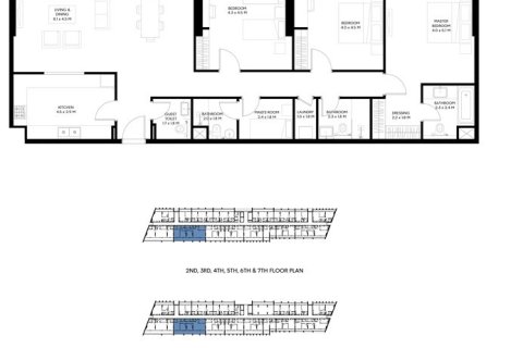 Appartement te koop in Muwaileh Commercial, Sharjah, VAE 1 slaapkamer, 71 vr.m., nr 704867 - foto 9