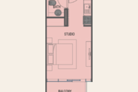 Jumeirah Village Triangle, Dubai, संयुक्त अरब अमीरात में अपार्टमेंट, 1 कमरा, 29 वर्ग मीटर, संख्या 732785 - फ़ोटो 3