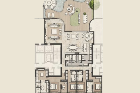 Al Safa, Dubai, UAE의 판매용 펜트하우스 침실 3개 번호 690277 - 사진 7