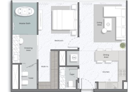 Appartement te koop in Al Marjan Island, Ras Al Khaimah, VAE 1 kamer, 36 vr.m., nr 704979 - foto 25