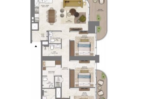 Appartamento in vendita a Zabeel, Dubai, EAU 1 camera da letto, 68 mq. № 704977 - foto 12
