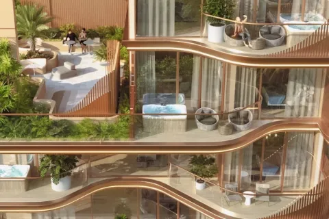 Apartemen di Dubai, UEA 1 kamar tidur, 105 m2 nomor 647483 - foto 6