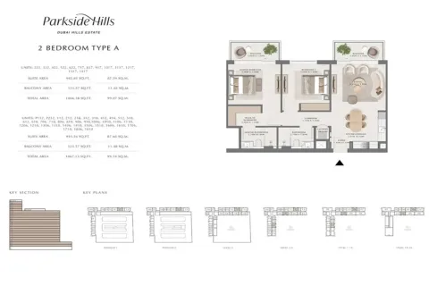 Byt v Dubai Hills Estate, SAE 3 ložnice, 172 m² Č.: 737996 - fotografie 12