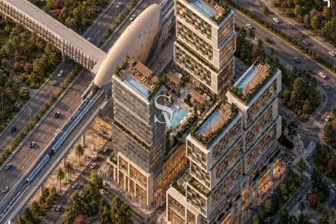 Appartamento a Downtown Jebel Ali, Dubai, EAU 1 camera da letto, 64 mq. № 732077