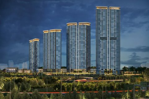 Apartemen di Dubai, UEA 1 kamar tidur, 50 m2 nomor 734163