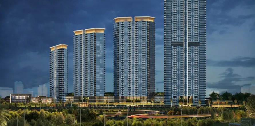 Apartemen di Dubai, UEA 1 kamar tidur, 50 m2 nomor 734163
