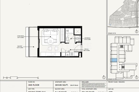 Byt v Dubai, SAE 2 ložnice, 103 m² Č.: 686703 - fotografie 13