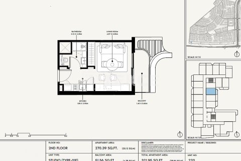 Byt v Dubai, SAE 2 ložnice, 103 m² Č.: 686703 - fotografie 17