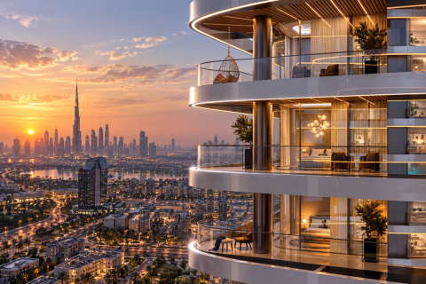 Leilighet i Dubai, Emiratene 1 soverom, 79 kvm nr. 680406