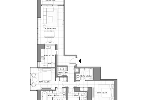 Appartamento in vendita a Maritime City, Dubai, EAU 1 camera, 127 mq. № 689757 - foto 7