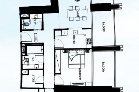 Appartement te koop in Business Bay, Dubai, VAE 1 kamer, 43 vr.m., nr 704531 - foto 15