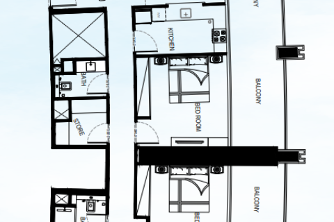 Appartement te koop in Business Bay, Dubai, VAE 1 kamer, 43 vr.m., nr 704531 - foto 16